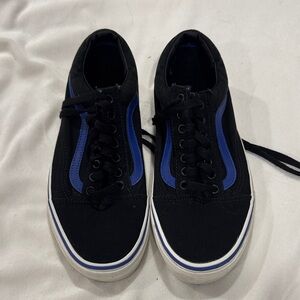 Black and Blue Men's Vans - The Devil Wears Prada Limited Edition